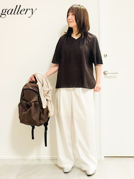 「UNTITLED（アンタイトル）のアイテム」を使った、めいさん（レディース・160cm）の夏コーディネート