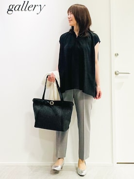 「Reflect（リフレクト）のアイテム」を使った、めいさん（レディース・160cm）の夏コーディネート
