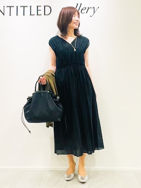 「Reflect（リフレクト）のアイテム」を使った、めいさん（レディース・160cm）の夏コーディネート