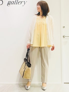 「Reflect（リフレクト）のアイテム」を使った、めいさん（レディース・160cm）の夏コーディネート
