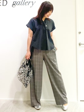 めいさん（レディース・160cm・50代）の秋コーディネート