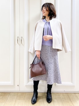 めいさん(レディース・160cm)の冬コーディネート