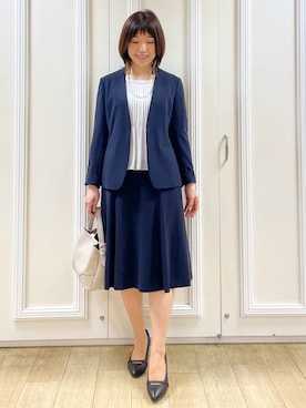 めいさん（レディース・160cm）の冬コーディネート