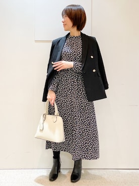 めいさん（レディース・160cm・50代）の冬コーディネート