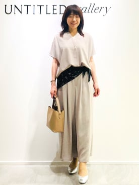 めいさん（レディース・160cm・50代）の夏コーディネート