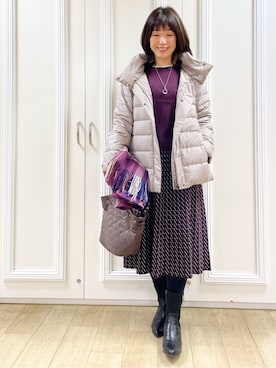 「Reflect（リフレクト）のアイテム」を使った、めいさん（レディース・160cm）の春コーディネート