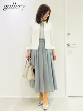 「UNTITLED（アンタイトル）のアイテム」を使った、めいさん（レディース・160cm）の春コーディネート
