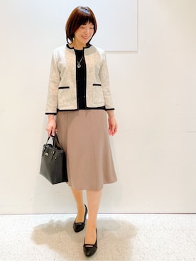 めいさん(レディース・160cm)の冬コーディネート