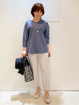 「Reflect（リフレクト）のアイテム（帽子）」を使った、めいさん（レディース・160cm）の夏コーディネート