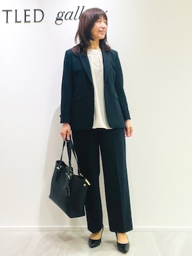 「Reflect（リフレクト）のアイテム」を使った、めいさん（レディース・160cm）の秋コーディネート