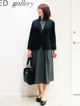 「Reflect（リフレクト）のアイテム」を使った、めいさん（レディース・160cm）の夏コーディネート