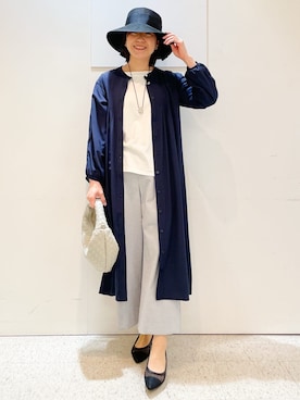 「Reflect（リフレクト）のアイテム（帽子）」を使った、めいさん（レディース・160cm）の春コーディネート