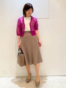 めいさん（レディース・160cm）の秋コーディネート