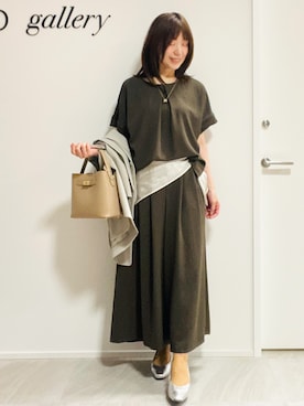 「Reflect（リフレクト）のアイテム」を使った、めいさん（レディース・160cm）の夏コーディネート
