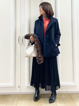 めいさん(レディース・160cm)の冬コーディネート