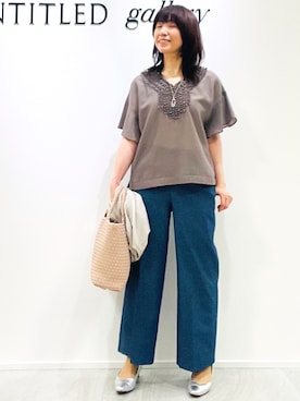 めいさん（レディース・160cm・50代）の夏コーディネート