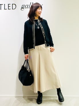 「Reflect（リフレクト）のアイテム」を使った、めいさん（レディース・160cm）の秋コーディネート