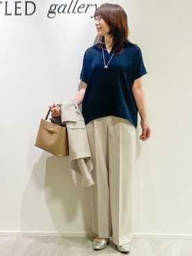 めいさん（レディース・160cm・50代）の夏コーディネート