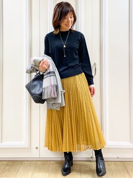 めいさん(レディース・160cm)の冬コーディネート