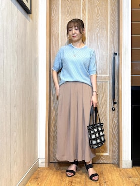 KAORIさん（レディース・157cm）の春コーディネート