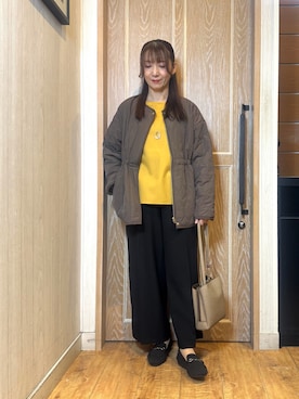 「50代コーデ」｜KAORIさん（レディース・157cm）の秋コーディネート