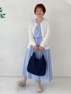「ITS'DEMO（イッツデモ）のアイテム」を使った、tamiさん（レディース・153cm）の春コーディネート