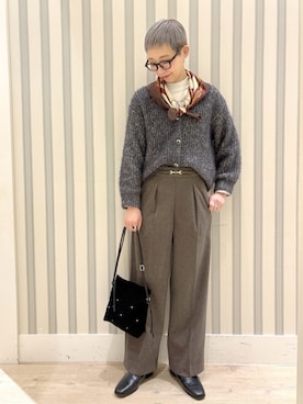 Ayumiさん(レディース・168cm)の冬コーディネート