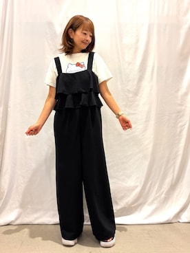 ふくまるさん(レディース・159cm)の夏コーディネート