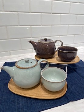 「アイテム（食器）」を使った、HARUさん（レディース・150cm）の秋コーディネート