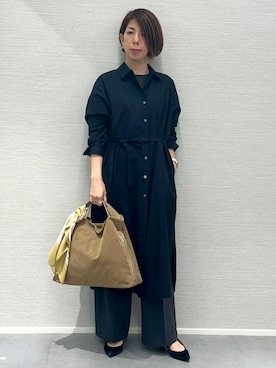 「UNTITLED（アンタイトル）のアイテム」を使った、Shinakoさん（レディース・158cm）の秋コーディネート