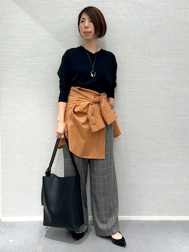 Shinakoさん(レディース・158cm)の秋コーディネート