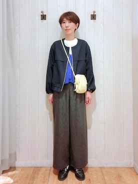 Ribさん(レディース・163cm)の春コーディネート