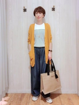 Ribさん(レディース・163cm)の春コーディネート