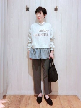 Ribさん(レディース・163cm)の冬コーディネート