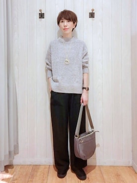 Ribさん(レディース・163cm)の冬コーディネート