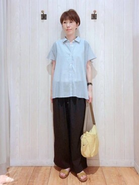 Ribさん(レディース・163cm)の夏コーディネート