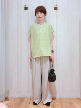 Ribさん（レディース・163cm）の夏コーディネート