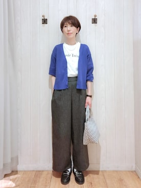 Ribさん(レディース・163cm)の春コーディネート
