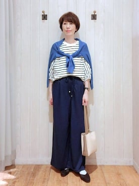 Ribさん(レディース・163cm)の春コーディネート