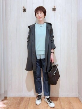 Ribさん(レディース・163cm)の冬コーディネート