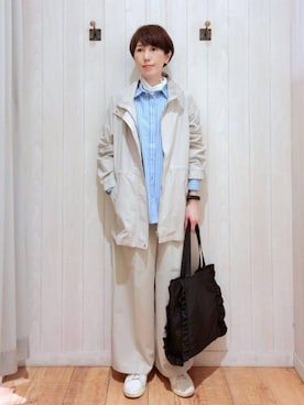 Ribさん(レディース・163cm)の春コーディネート