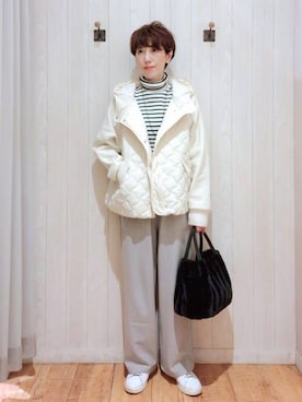Ribさん(レディース・163cm)の秋コーディネート