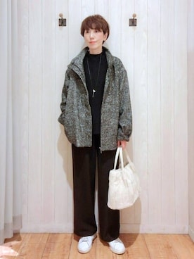 Ribさん(レディース・163cm)の秋コーディネート