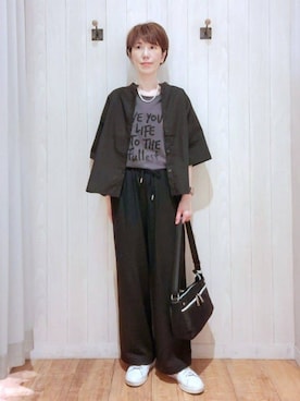 Ribさん(レディース・163cm)の夏コーディネート