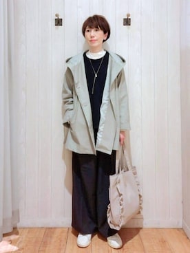 Ribさん(レディース・163cm)の春コーディネート