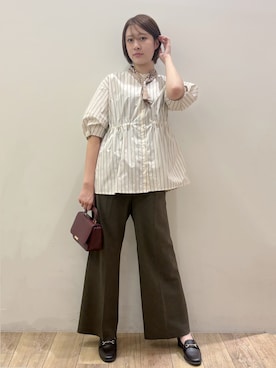 RINさん（レディース・170cm）の夏コーディネート