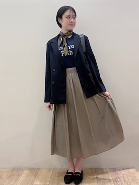 RINさん(レディース・170cm)の春コーディネート