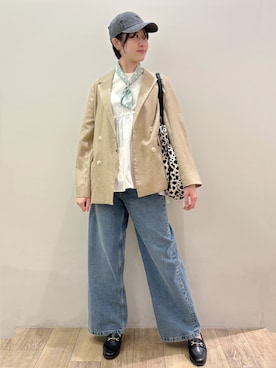RINさん(レディース・170cm)の春コーディネート