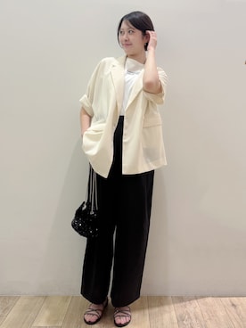 RINさん（レディース・170cm）の夏コーディネート