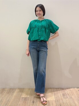 「smart pink（スマートピンク）のアイテム」を使った、RINさん（レディース・170cm）の春コーディネート
